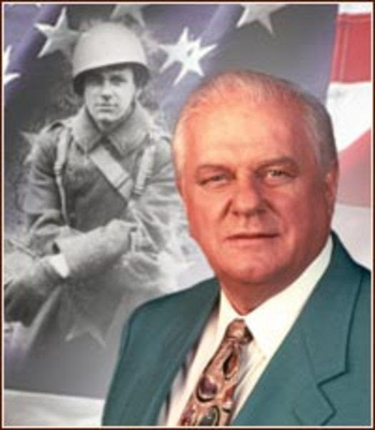 Charles Durning Actor and War                                      Hero. Seriously wounded during                                      WWII while serving in combat as an                                      infantryman. Served in the                                      invasion at Normany. Earned 3                                      Purple Hearts and a Silver Cross.                                      After a Land mine serious                                      injuries, refused a military                                      discharge. Went to Battle Of The                                      Bulge. Wounded again, spent time                                      in military hospitals until 1946,                                      well after the war ended. Durning                                      is perhaps one of the bravest                                      entertainers ever to serve in the                                      U.S. Army. Star in over 100 films.                                      (December 24th): 