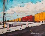 Rolling Freight Train - Posted on Monday, March 16, 2015 by Stephanie Hock