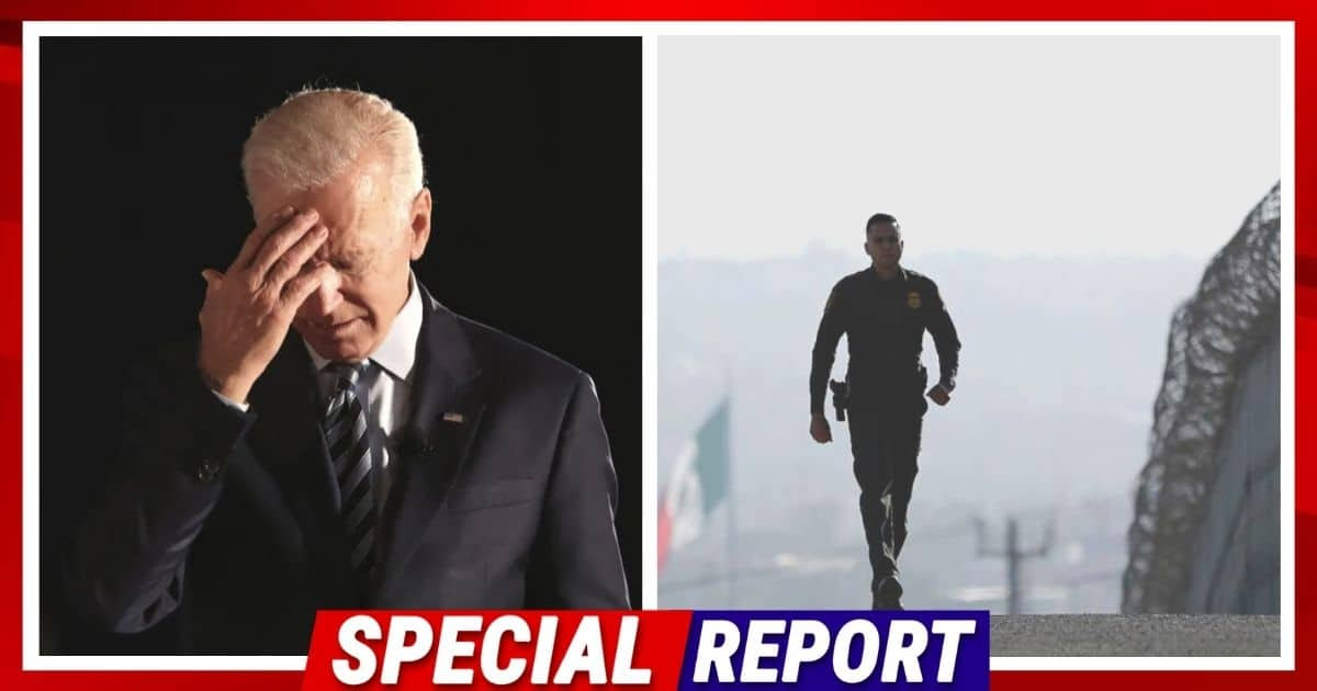 Border Patrol Puts Up A Wall Around Biden - They Just Blew Up His Latest Border Lie