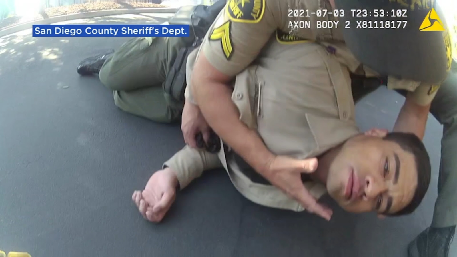 Viral video showed a deputy 