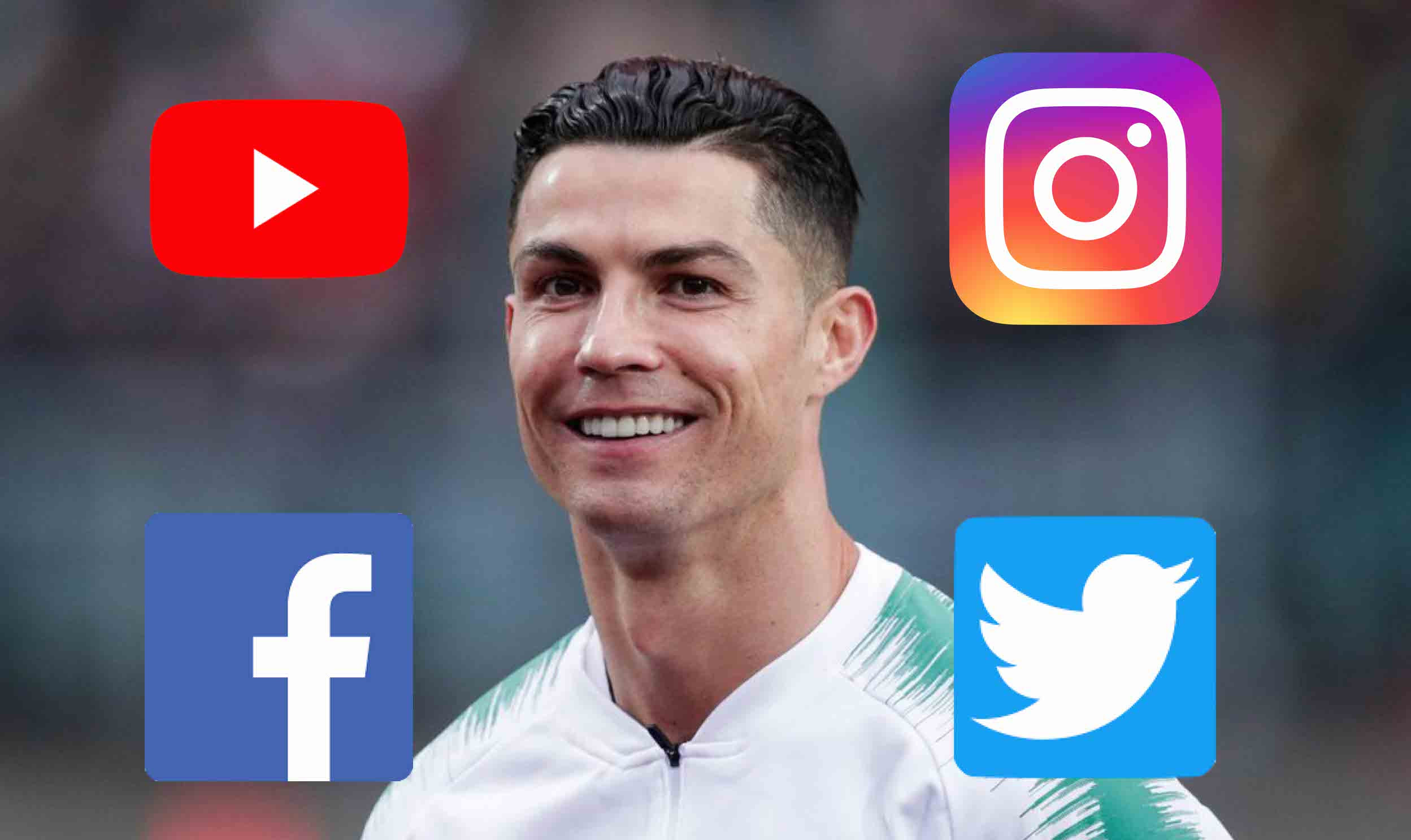 Cristiano Ronaldo becomes first athlete to hit half a billion followers on social media