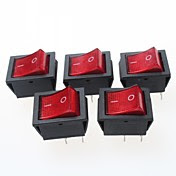 4-Pin Rocker Switches with Red Light Indi...