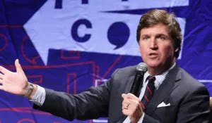 Tucker Lands Big Blows On The Darling Of The Left After He Tries To Abscond