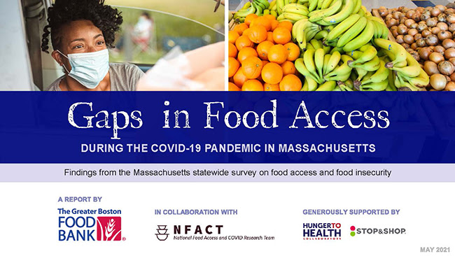 Gaps in Food Access During the COVID-19 Pandemic in Mass.