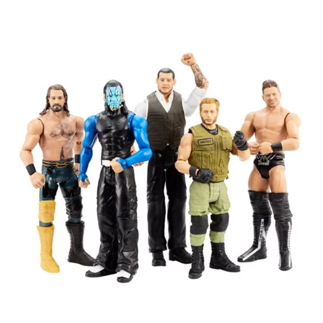 Image of WWE Basic Figure Series 102 - Complete Set of 5 - JANUARY 2020