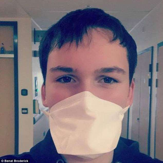 And his lung function - considered a key indicator of how badly affected a cystic fibrosis patient is - has improved by five per cent