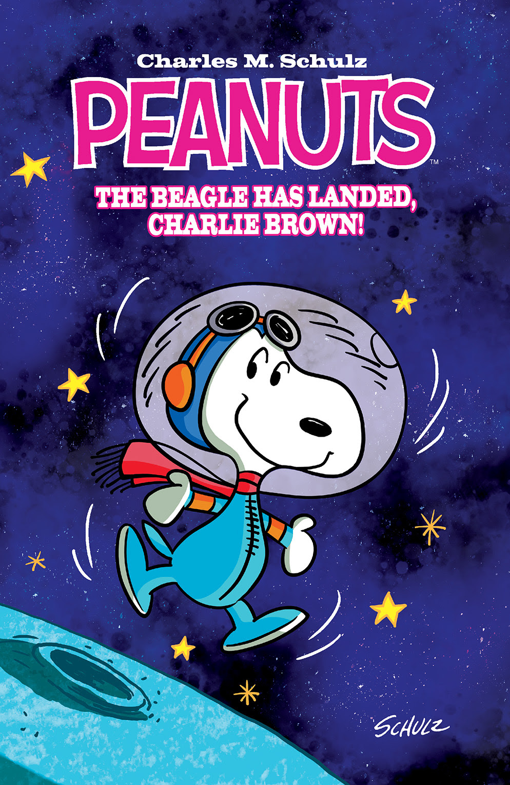 PEANUTS: THE BEAGLE HAS LANDED, CHARLIE BROWN OGN TP Cover by Bob Scott
