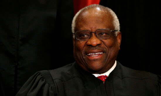 Justice Clarence Thomas Joins Arguments From Afar After Being Released From Hospital