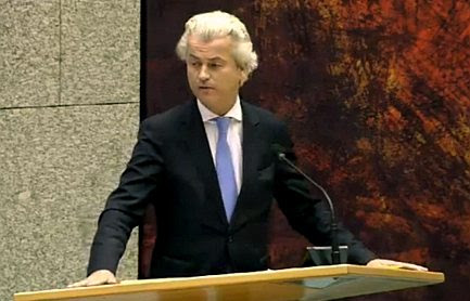 Image result for Geert Wilders/Foto/Staand