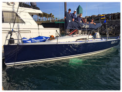 J/88 Blue Flash- winner of Ensenada Race