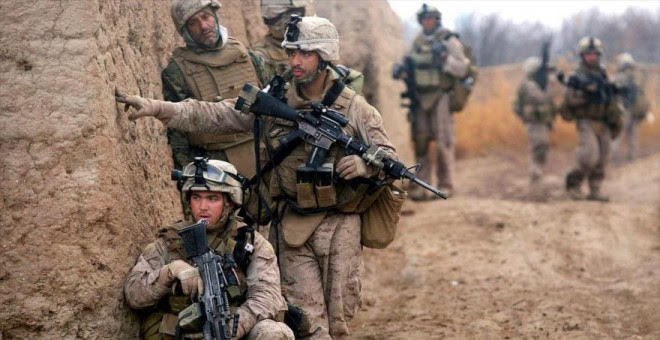 Soldados estadounidenses desplegados en Afganistán./ REUTERS