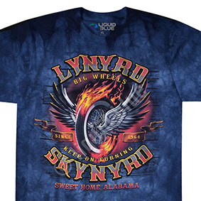 Lynyrd Skynyrd - Big Wheels Tie Dye