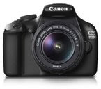 Canon EOS 1100D 12.2MP Digital SLR Camera (Black) with EF-S 18-55 IS + EF-S 55-250 IS Twin Lens Kit