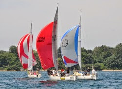 J/27s sailing North Americans