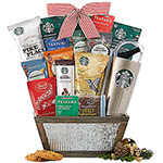 Starbucks Christmas Gift Basket | Tea and Coffee Gifts to USA