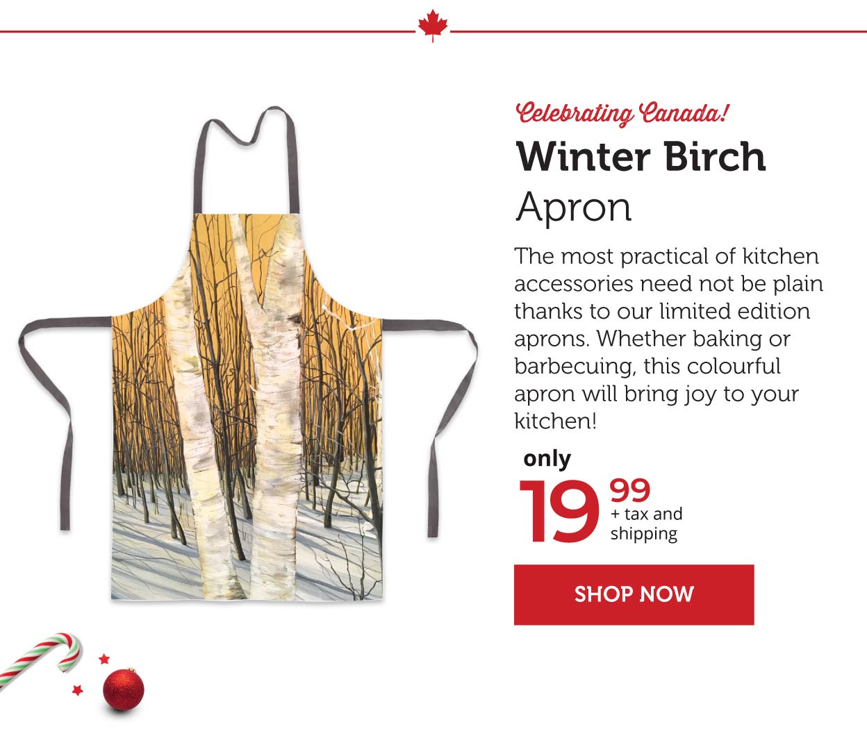 Winter Birch Aprons