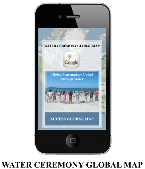 IMAGE: Global Water Ceremony Map