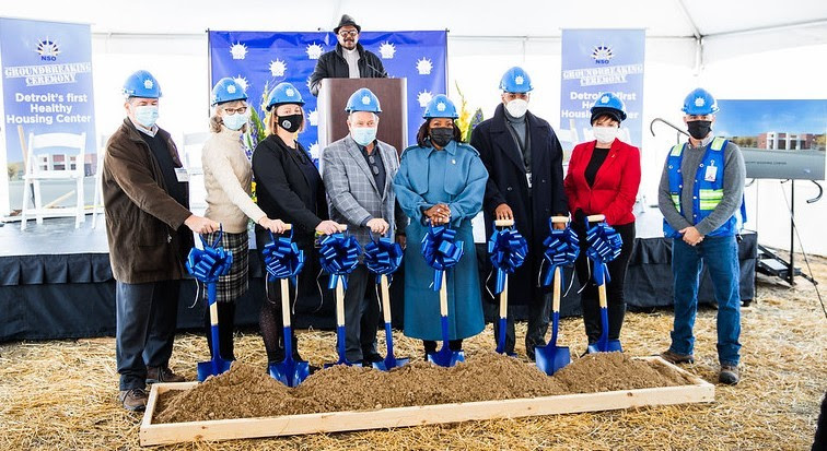 Clay Center groundbreaking