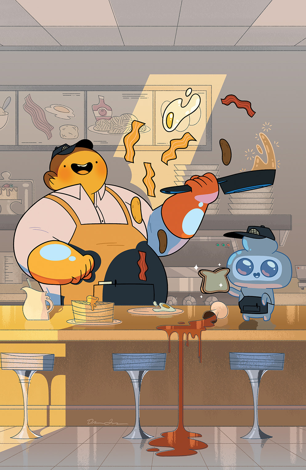 BRAVEST WARRIORS #23 Cover C by Mike Bear
