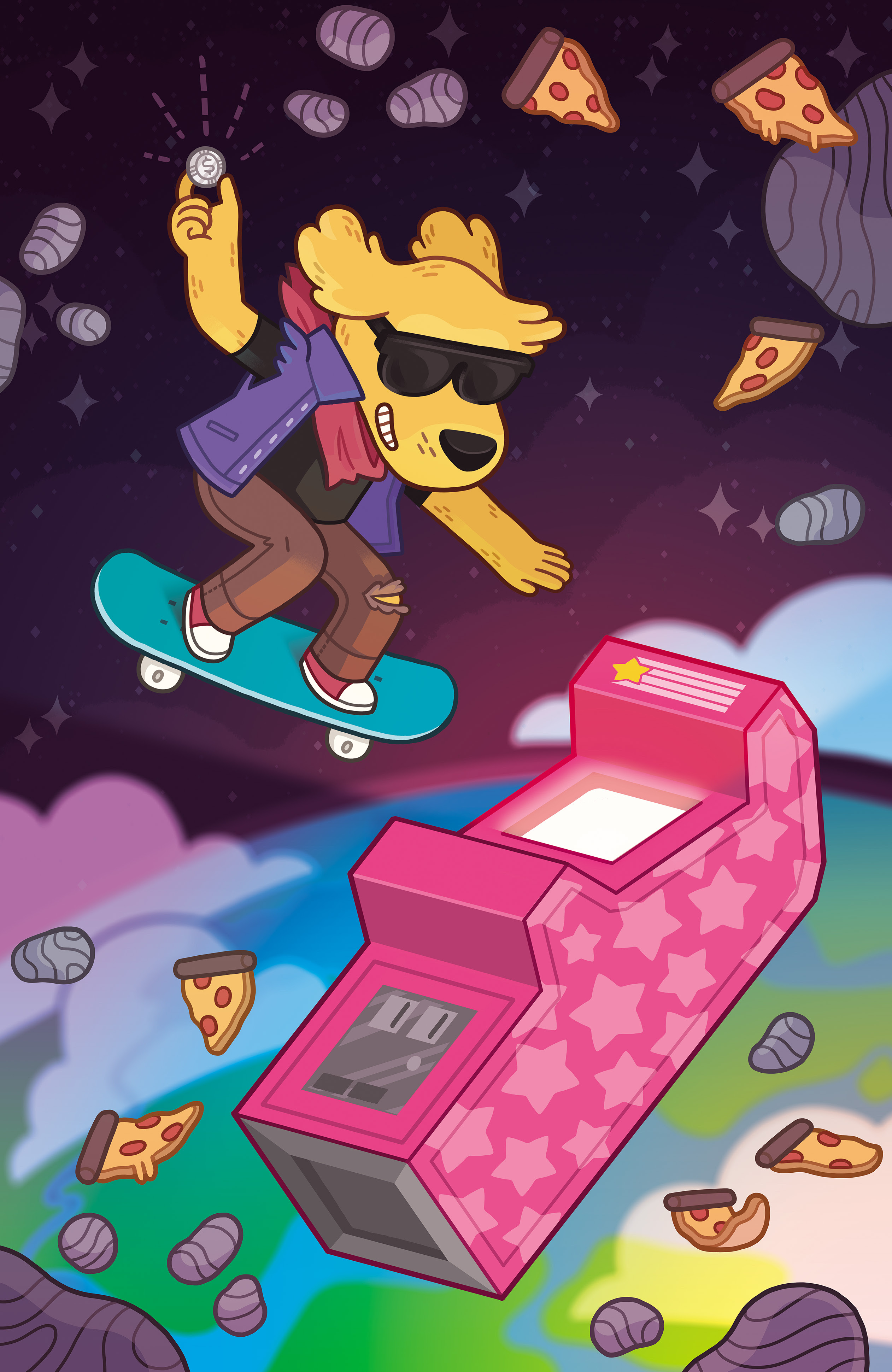 TEEN DOG #4 Cover B by Tom Eccles