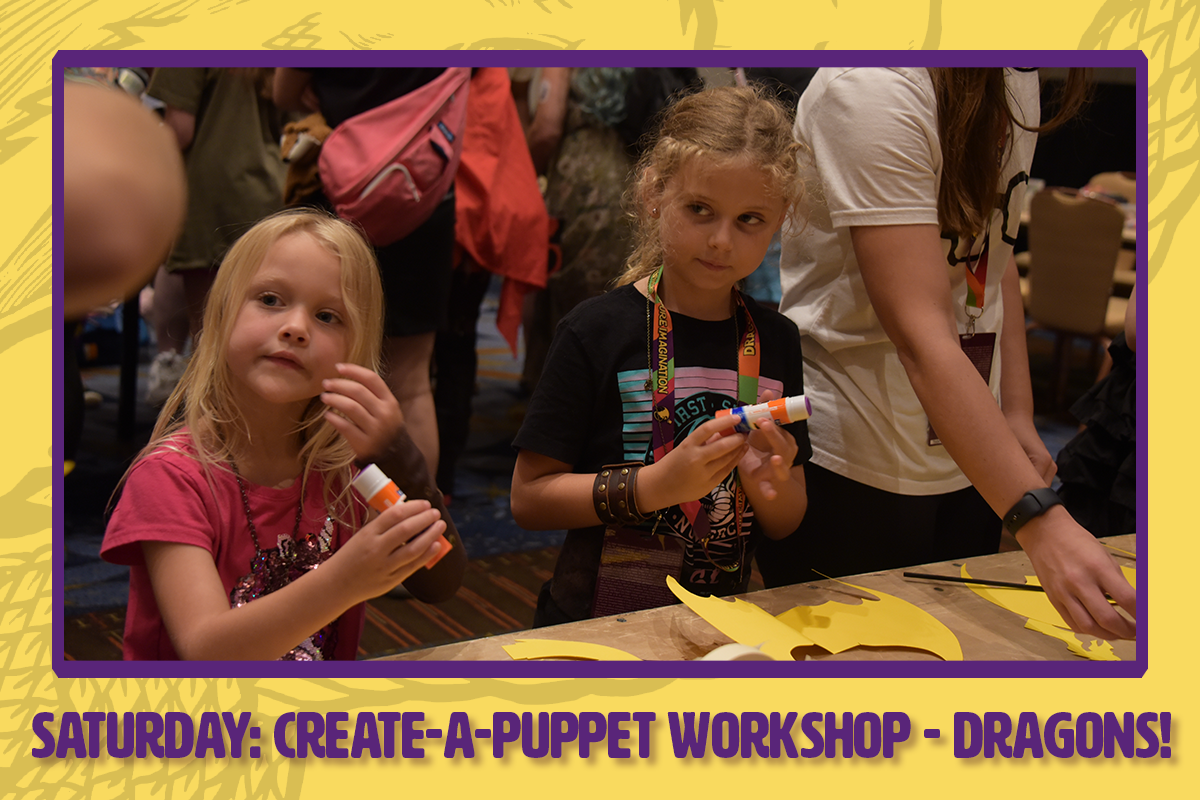 Create-A-Puppet Workshop: Dragons!