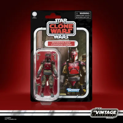 Star wars the vintage collection mandalorian super commando captain jawascave 14