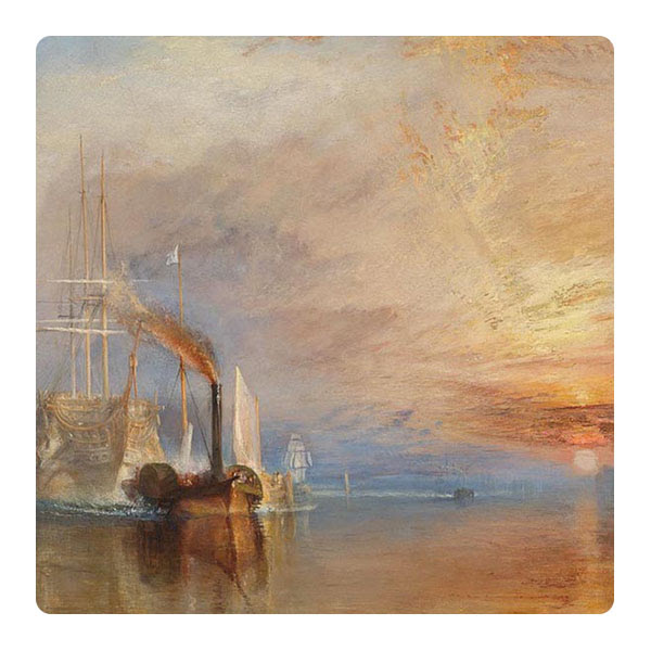 Joseph Mallord William Turner, 'The Fighting Temeraire', 1839 © The National Gallery, London
