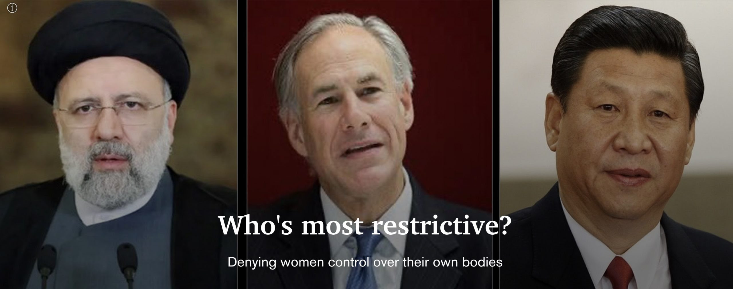 Republicans deny women reproductive health putting America behind even Iran and China.