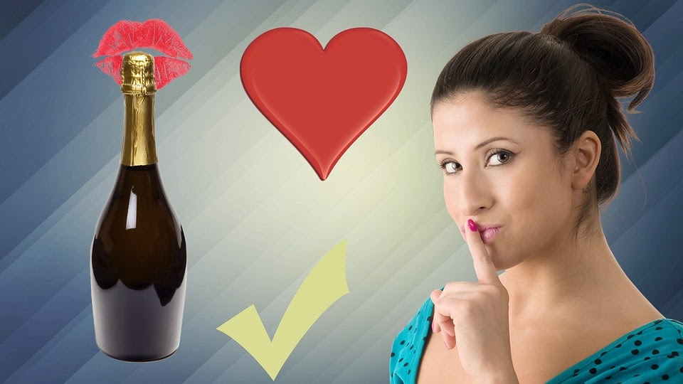 Vinho, Amor, Bebida, Romance, Pessoas, Jovem