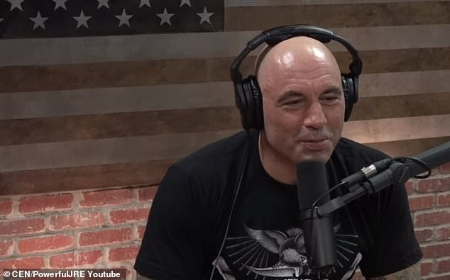 In the podcast, Musk dished to Joe Rogan (pictured)  about the technology, how it is implanted and what it can do to improve the human body. 'We're not testing people yet, but I think it won't be too long,' Musk said. 'We may be able to implant a neural link in less than a year in a person I think'