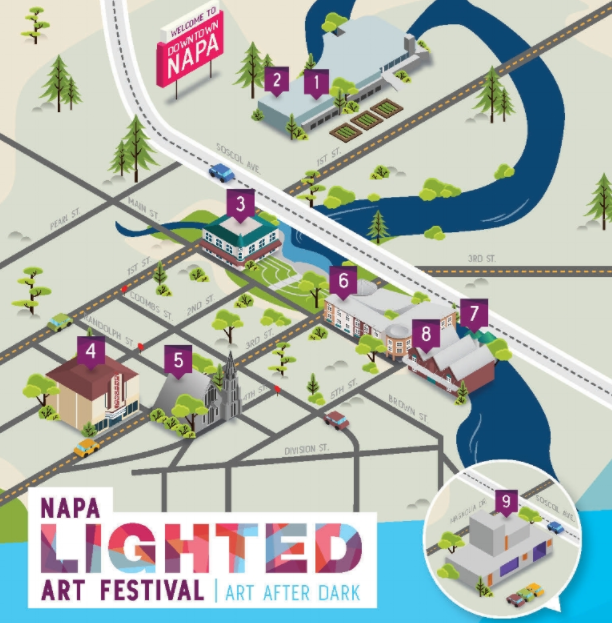 Napa Lighted Art Festival