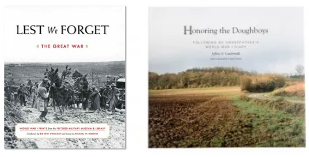 Books --Lest We Forget & Honoring the Doughboys