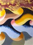 Mark Webster - Abstract Geometric Futurist Ocean Seascape Oil Painting - Posted on Friday, December 19, 2014 by Mark Webster