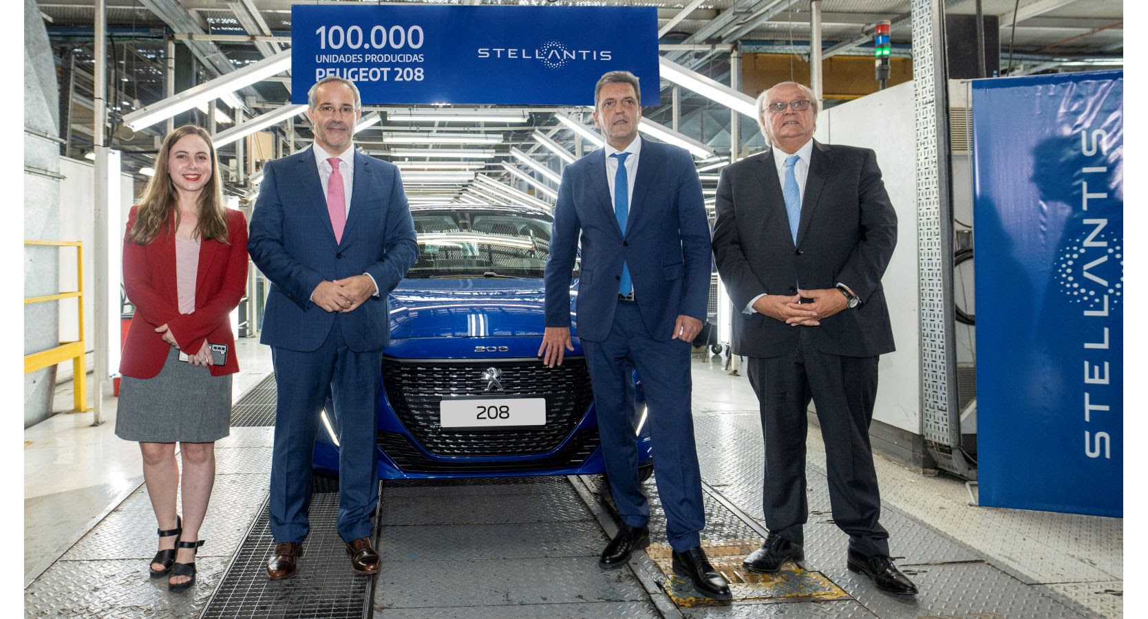 Stellantis alcanzó las 100.000 unidades producidas del Peugeot 208 en El Palomar