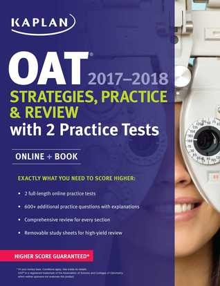 OAT 2017-2018 Strategies, Practice  Review with 2 Practice Tests: Online + Book EPUB