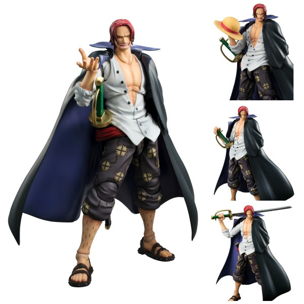 SHANKS FIGURA 19 CM CM ONE PIECE VARIABLE ACTION HEROES SHANKS FIGURA 19 CM CM ONE PIECE VARIABLE ACTION HEROES