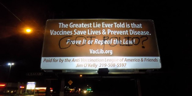 The Real Story Behind The Anti-Vaccine Billboards That Are Going Viral