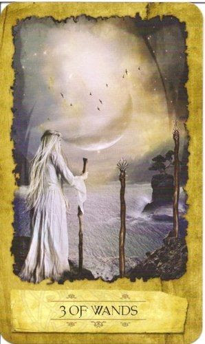 Mystic Dreamer Tarot | The dreamers, Tarot, Three of wands
