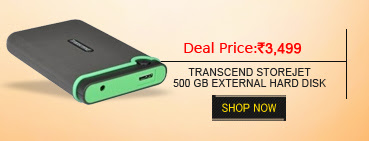 Transcend StoreJet 500 GB External Hard Disk