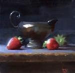 Silver and strawberries - Posted on Sunday, March 15, 2015 by Kathy Weber