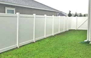 Vinyl fencing is maintenance free