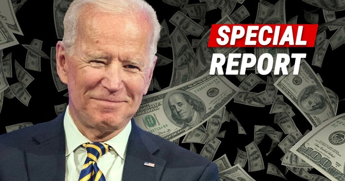 Biden's 2022 Election Payoff Slips Out - This Is Corruption at Its Very Worst
