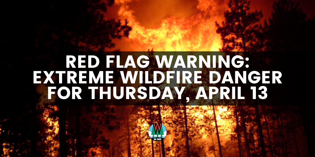 extreme fire danger expected for April 13, 2023
