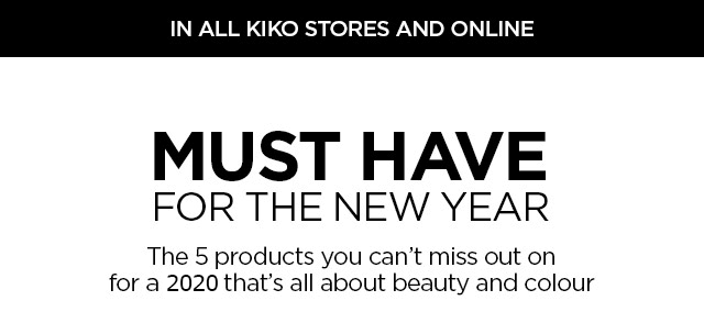 KIKO cosmetics - must have 2020