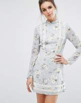 Missguided Floral Tea Dress