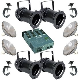 4 Black PAR CAN 56 300w PAR56 MFL Dimmer C-Clamp review 4 Black PAR CAN 56 300w PAR56 MFL Dimmer C-Clamp price