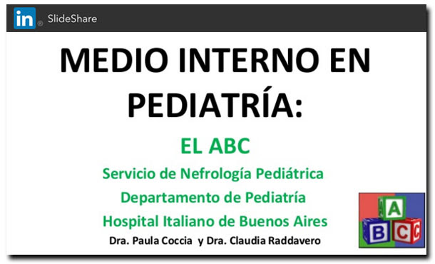  Presentación de Medio interno en Pediatría