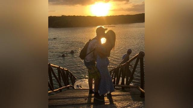 Vanessa Terkes y George Forsyth. (Foto: Instagram)