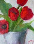 Tulips for Challenge - Posted on Thursday, February 5, 2015 by Carol Josefiak