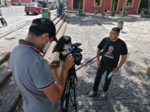 Prensa nacional e internacional documentando el crimen contra Luís Almendares